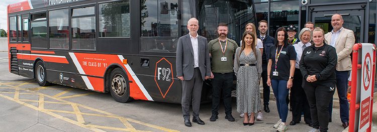 Stagecoach Manchester supports new mobile youth zone to tackle antisocial behaviour
