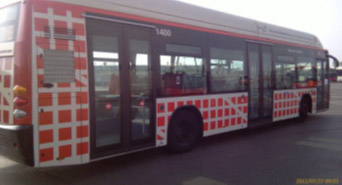Standard CNG Powered bus