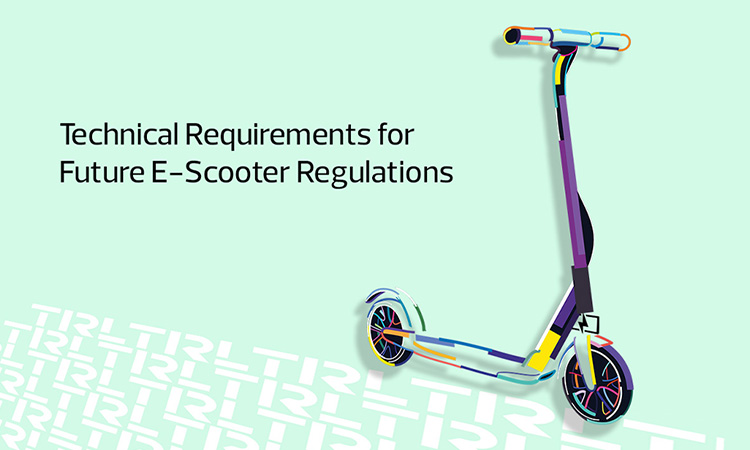 TRL to set safety standards and sustainability measures for e-scooters
