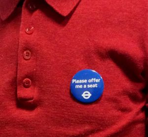 TfL ‘Please Offer Me a Seat’ blue badges to be rolled out following successful trial