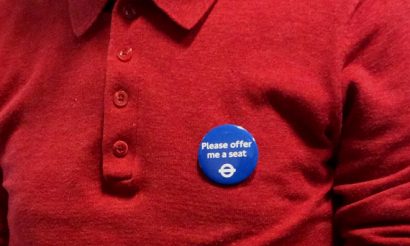 TfL ‘Please Offer Me a Seat’ blue badges to be rolled out following successful trial 