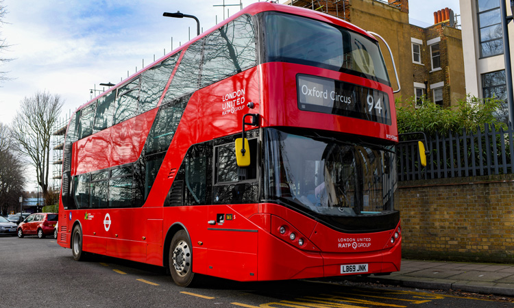 Third London double-deck bus route becomes fully electric