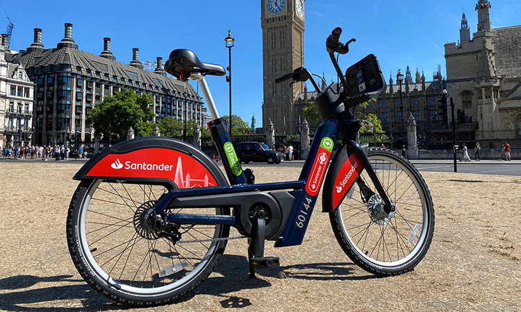 E-bikes to be added to TfL's Santander Cycles scheme