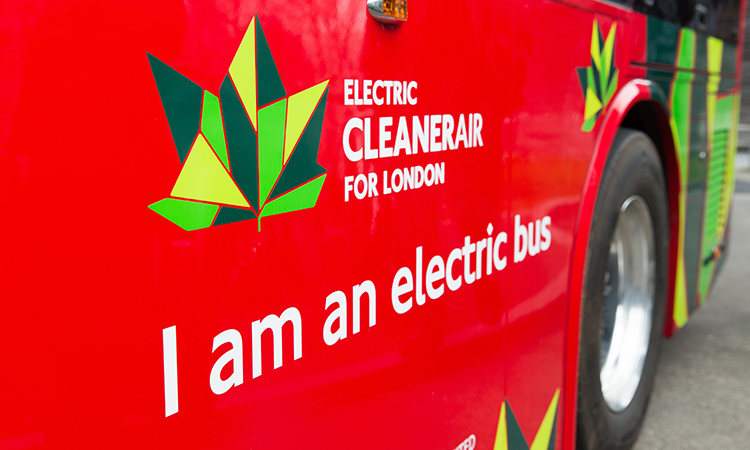 TfL zero-emission electric bus