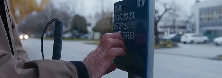 TransLink becomes first Canadian transit system with braille signage at every bus stop