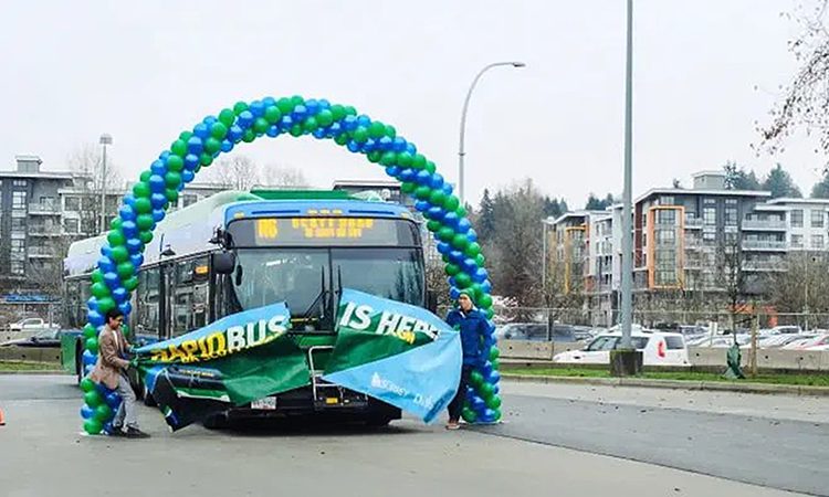 TransLink's new RapidBus slashes travel times in Surrey and Delta, Canada