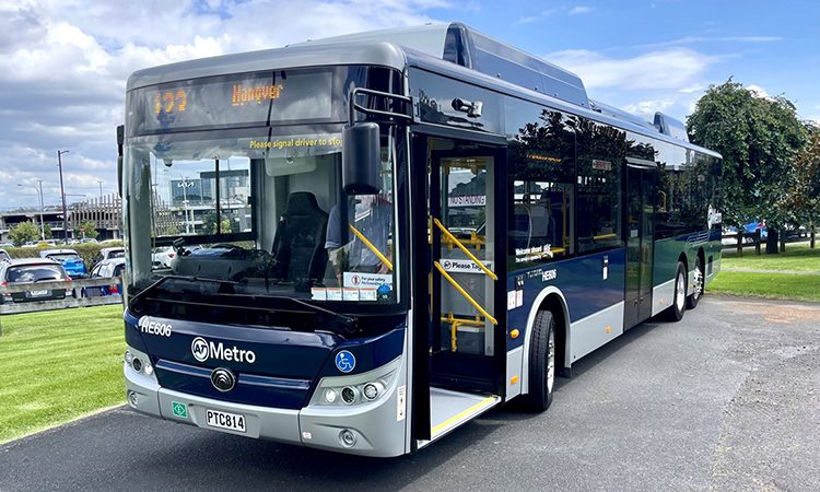 Transdev boosts Auckland's green fleet with new electric buses