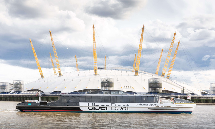 uber boat in London