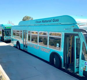 Victor Valley Transit Authority buses, now operated and maintained by Keolis