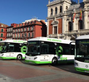 Valladolid's electrification of bus lines and the rollout of e-bus services