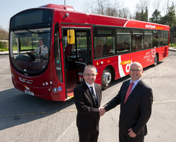 Volvo Bus with Phil Fletcher and Andrew Wickham