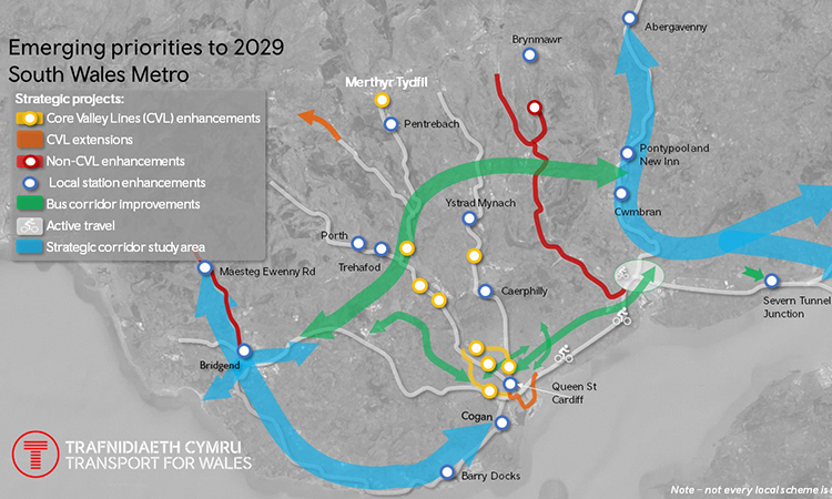 New maps show the 'enormous scale' of the Welsh Metro project