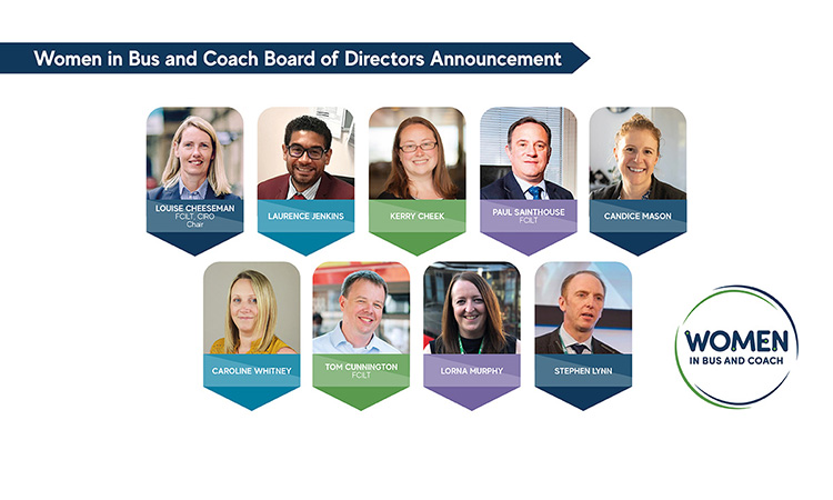 Women in Bus and Coach initiative announces inaugural Board of Directors