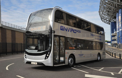 World's first Euro 6 double-deck gas-powered bus chassis launched