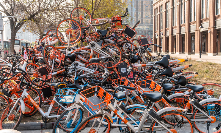 Chinese start-up loses more than 200,000 bikes in 2019