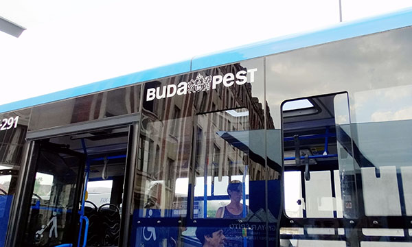 A Budapest bus run by VT-Arriva