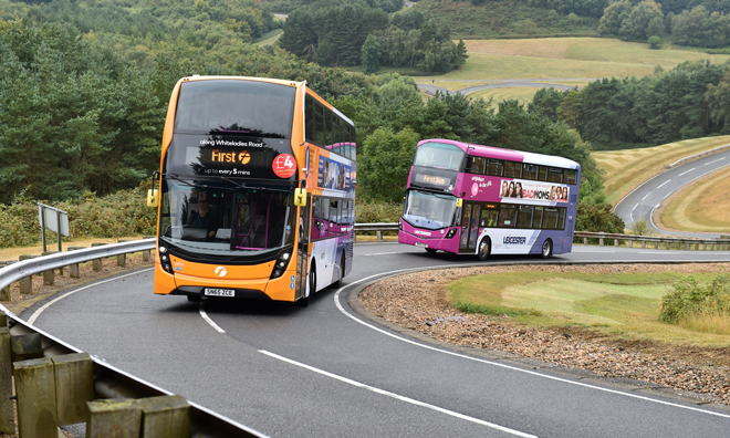 FirstBus spearheads testing of latest bus technology
