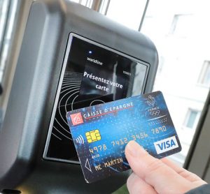 Contactless cards have become tickets for the first time in France