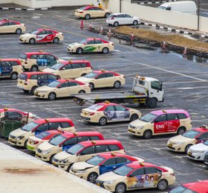 Dubai taxi fleet