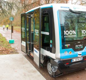 By accepting partnership with IVECO and other companies EasyMile begin developments on the technology for a full-size autonomous bus