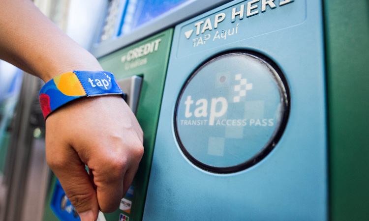 Wearing your fare: LA Metro's TAP Smart Card Program