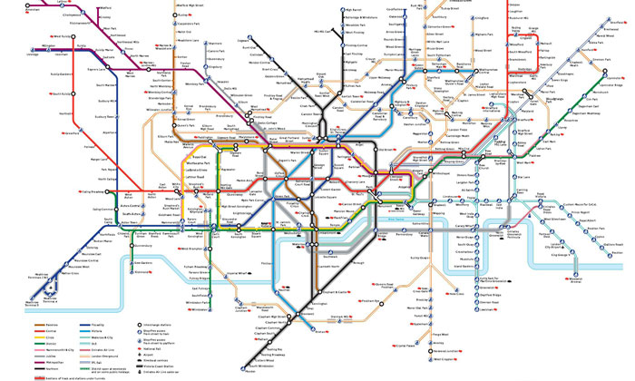 New TfL map to help people with conditions including claustrophobia and anxiety