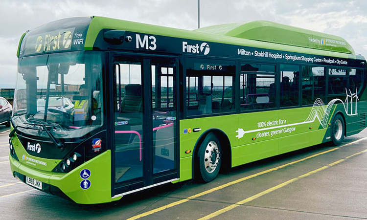 First Glasgow rolls out first commercial e-buses in Glasgow since 1960s