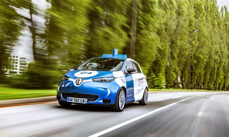 Groupe Renault commences public trial of on-demand, electric autonomous taxi service
