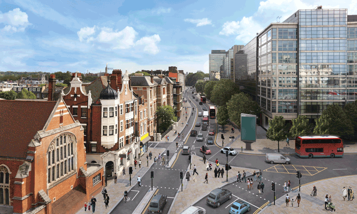 London’s Cycle Superhighway 9 receives community support