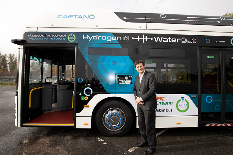 Ireland launches first hydrogen bus