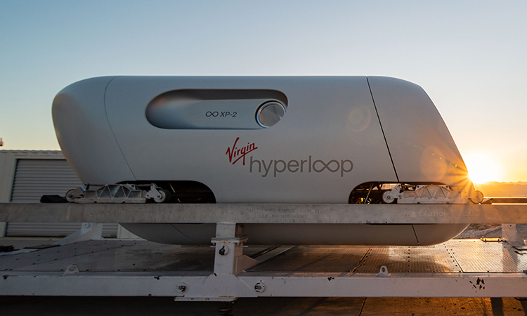 the hyperloop vehicle will be displayed at the Smithsonian