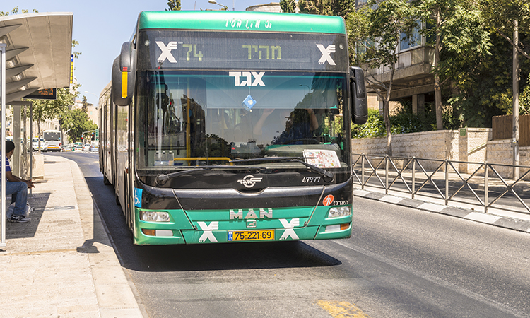 buses in Israel will be included on the new app