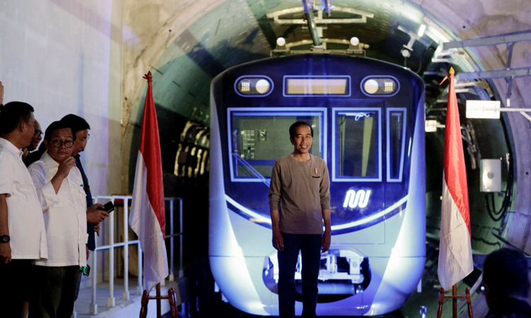 Indonesia's first ever subway opens to improve congestion in Jakarta