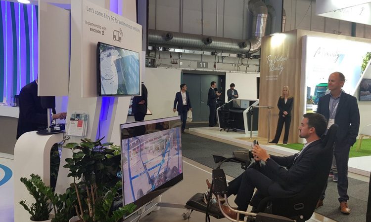 Keolis and Ericsson reveal 5G on autonomous vehicles at UITP 2019