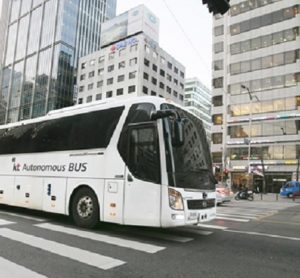 KT's autonomous bus