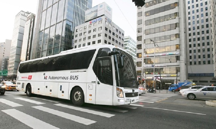 KT's autonomous bus