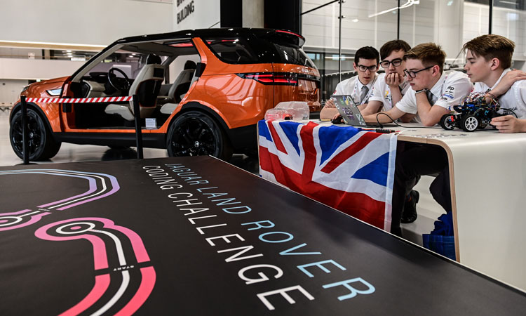 Land Rover launches challenge for schools to address digital skills shortage