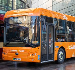 Cardiff Bus clears Welsh capital's air with new electric buses