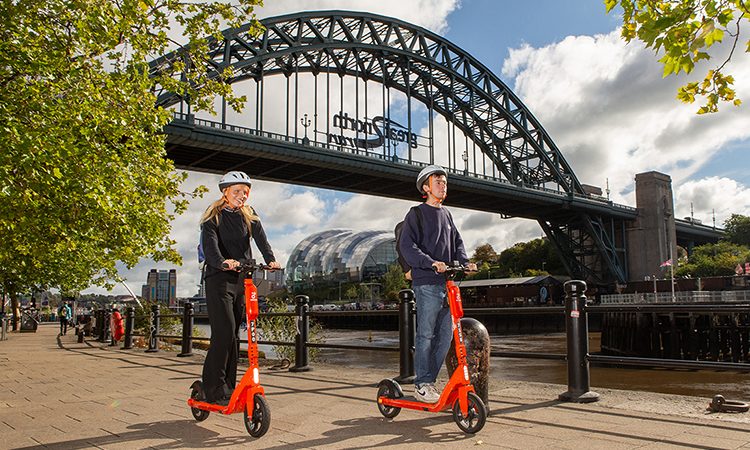 Newcastle’s e-scooter scheme surpasses one million miles