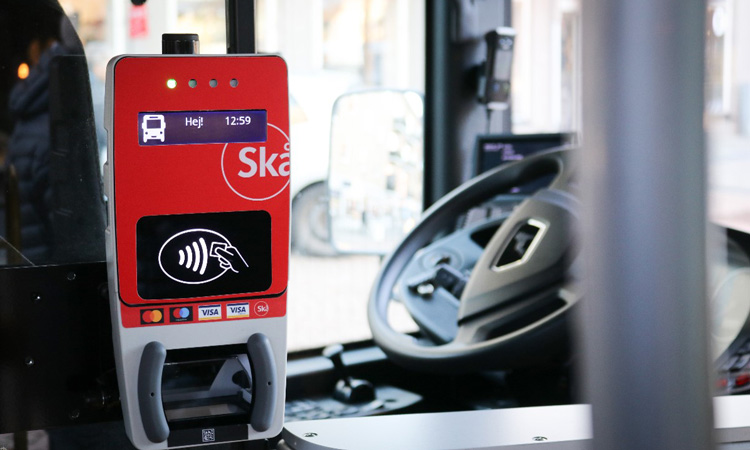Skåne region first in Nordics to offer public transport contactless payment