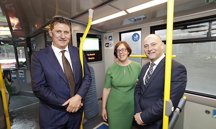 Dublin begins testing first batch of battery electric buses