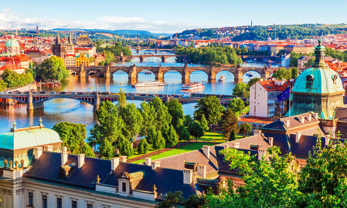 Prague offers travellers the lowest transfer fee in the top 10 at just 79p