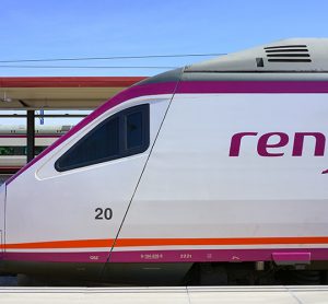 renfe train in Toledo, Spain