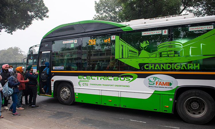 Chandigarh bus