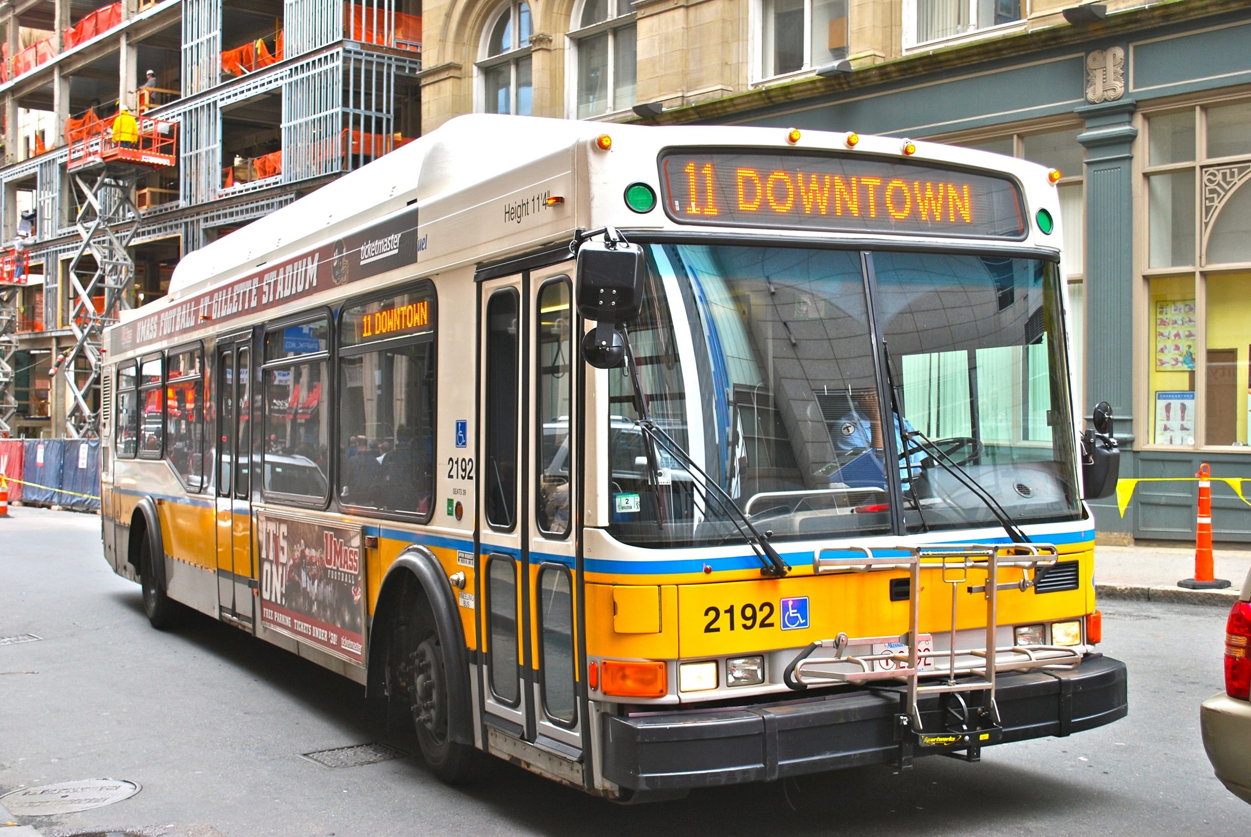 Bus in Boston