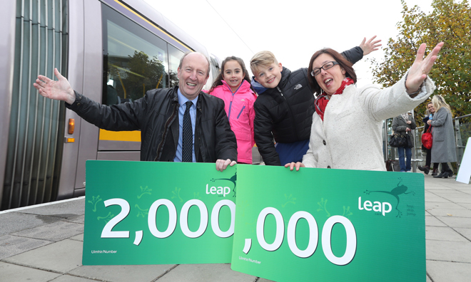 2 million Leap Cards sold in since launch of Ireland’s smart ticketing initiative