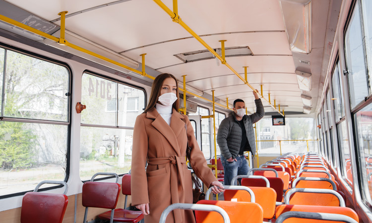 Firm suggests how to implement social distancing on buses post-pandemic