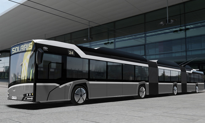 Solaris is building a bi-articulated 24m trolleybus