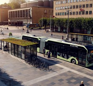 Volvo e-buses 'provide new energy for households'